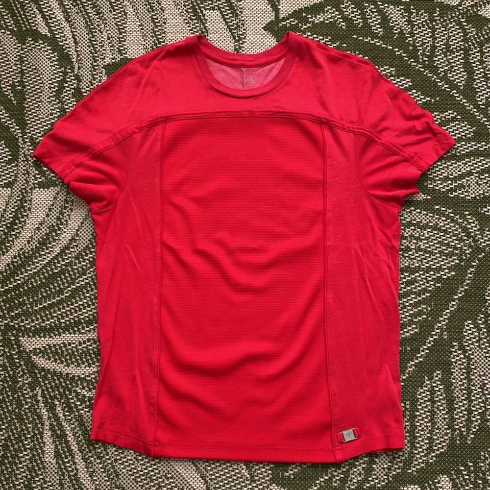 Vintage AX Armani Exchange Lipstick Red Top